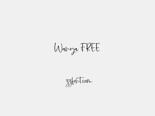 Wanoja FREE