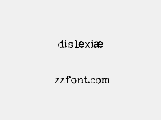 dislexiæ