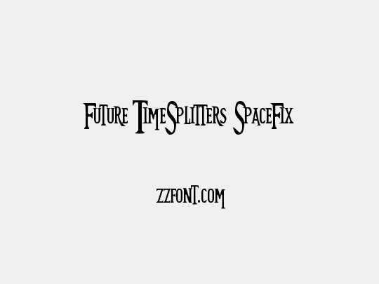 Future TimeSplitters SpaceFix