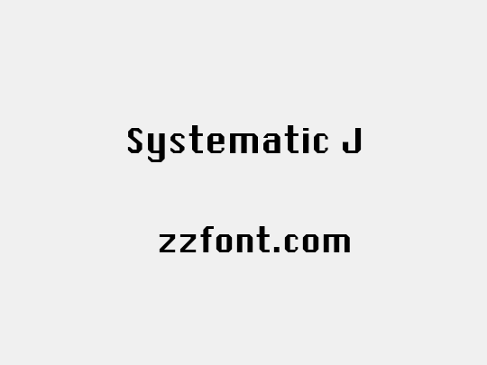 Systematic J