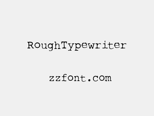 RoughTypewriter