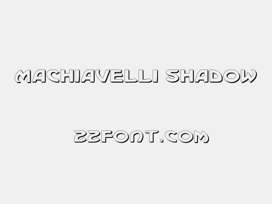 Machiavelli Shadow