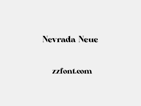 Nevrada Neue