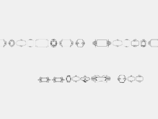 Calligraphic Frames Soft