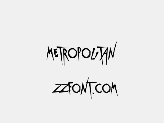 Metropolitan
