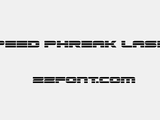 Speed Phreak Laser