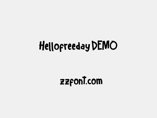 Hellofreeday DEMO