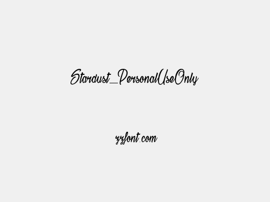 Stardust_PersonalUseOnly