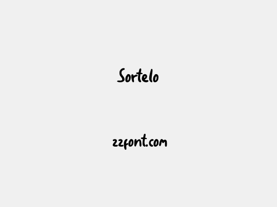 Sortelo
