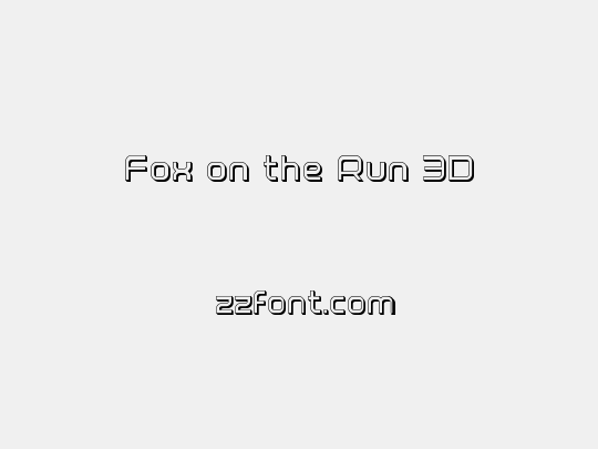 Fox on the Run 3D