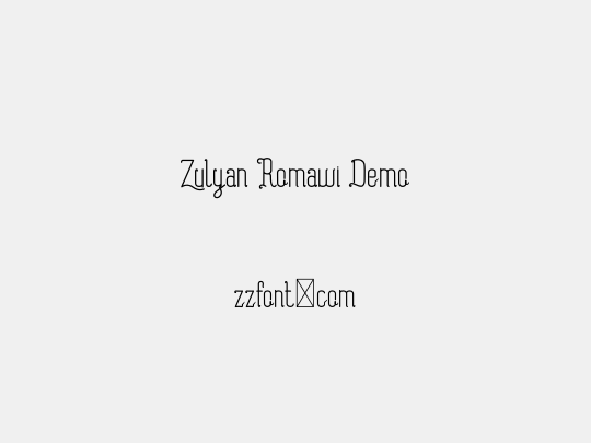 Zulyan Romawi Demo