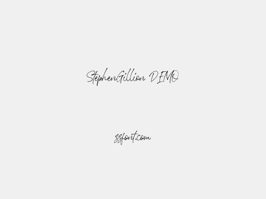StephenGillion DEMO