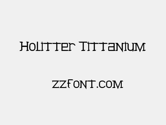 Holitter Tittanium