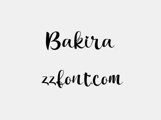 Bakira