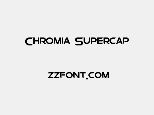 Chromia Supercap
