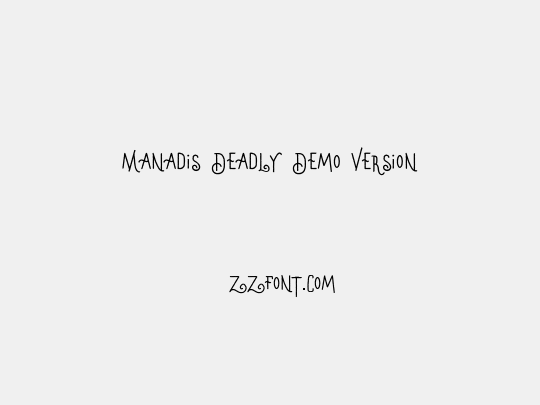 Manadis Deadly Demo Version