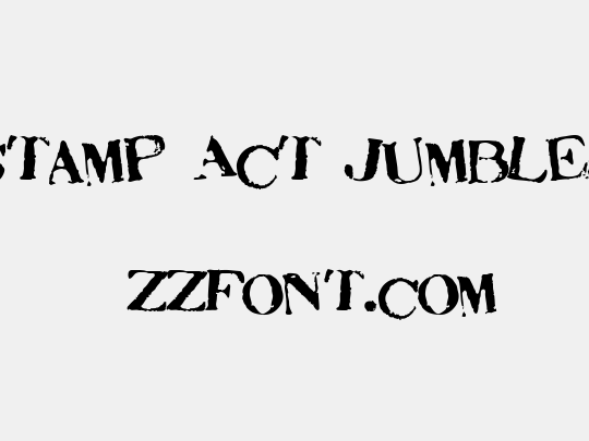 Stamp Act Jumbled