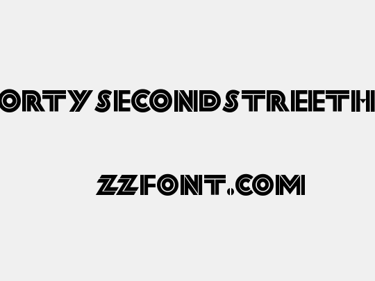 FortySecondStreetHB
