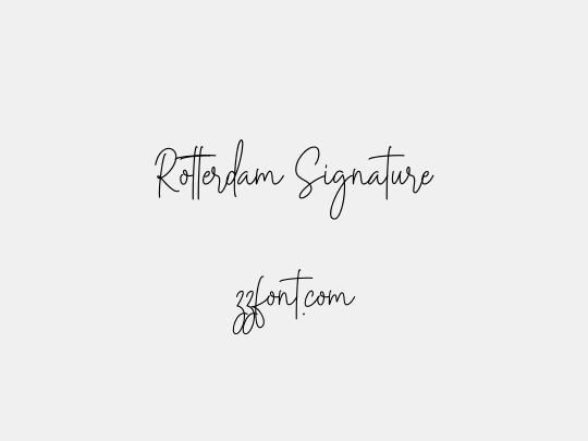 Rotterdam Signature