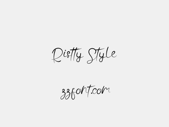Ristty Style