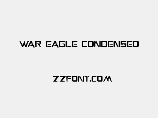 War Eagle Condensed