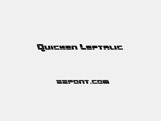 Quicken Leftalic