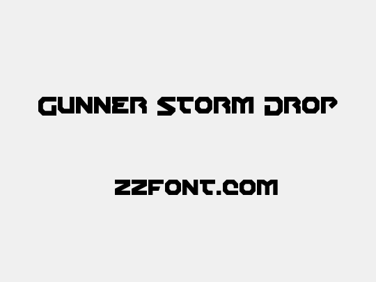 Gunner Storm Drop