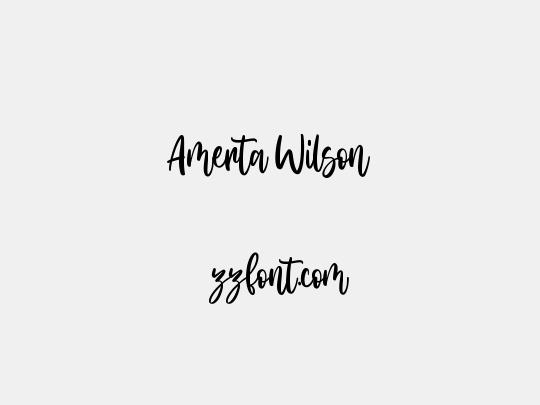 Amerta Wilson