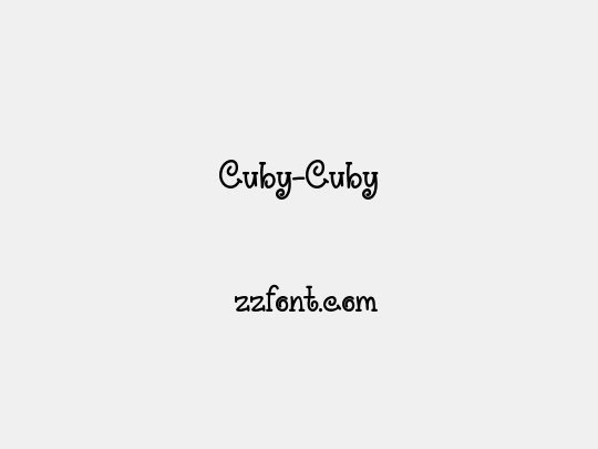 Cuby-Cuby