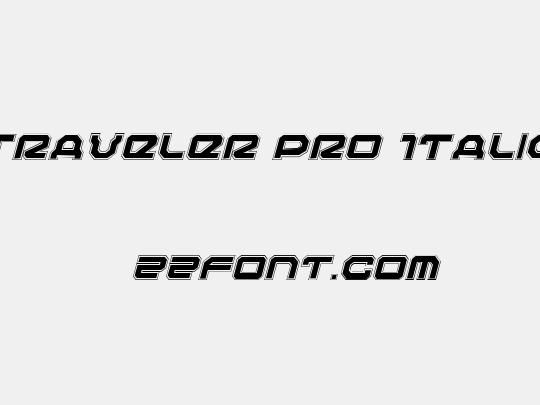 Traveler Pro Italic