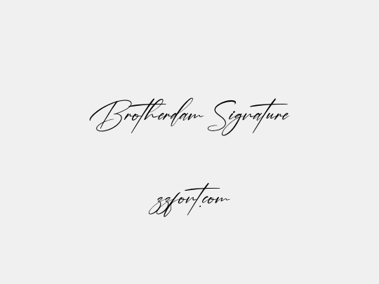 Brotherdam Signature