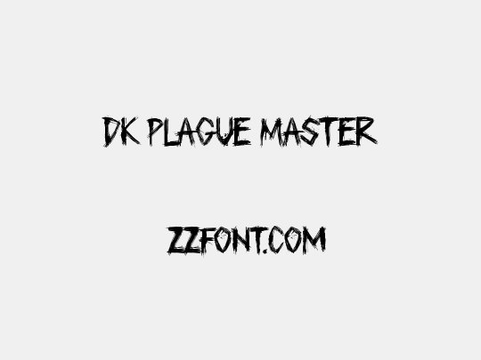 DK Plague Master