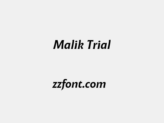 Malik Trial