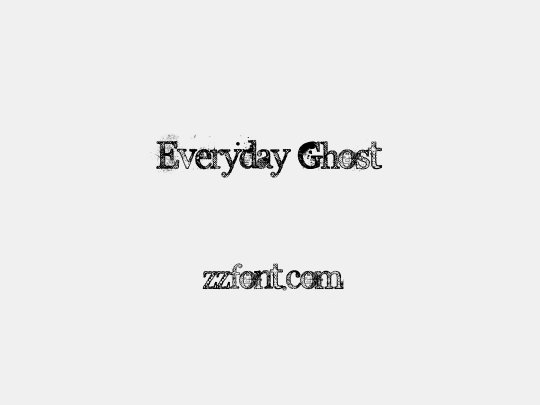 Everyday Ghost