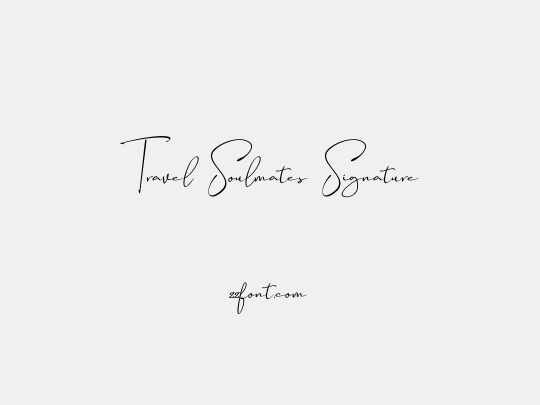 Travel Soulmates Signature