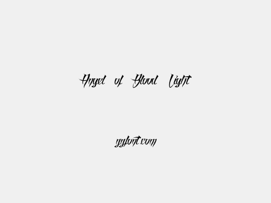 Angel of Blood Light
