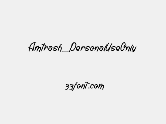 Amtrash_PersonalUseOnly