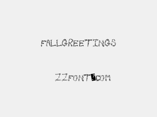 FallGreetings
