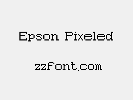 Epson Pixeled