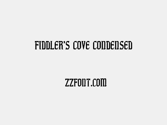 Fiddler's Cove Condensed