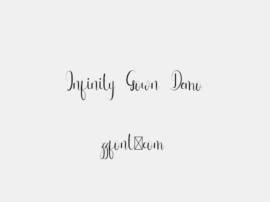 Infinity Gown Demo