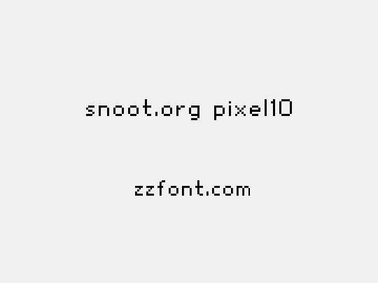 snoot.org pixel10