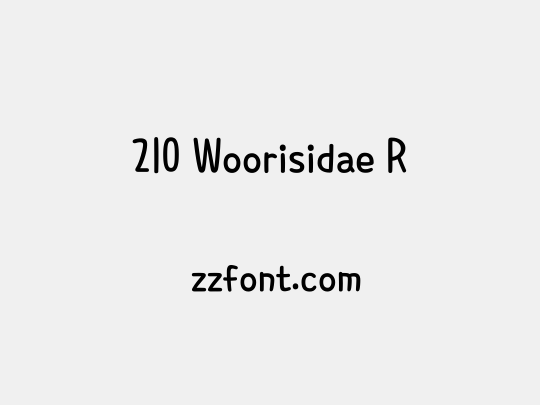 210 Woorisidae R