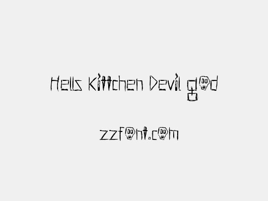 Hells Kittchen Devil God