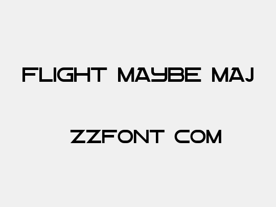 Flight mAybe Maj