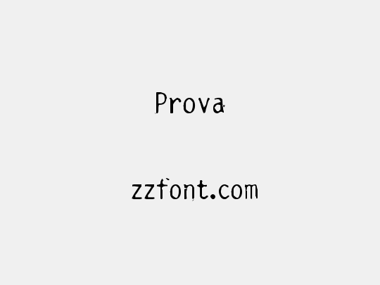 Prova