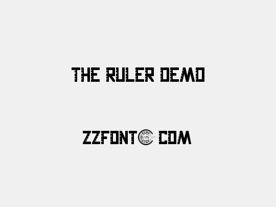 The Ruler Demo