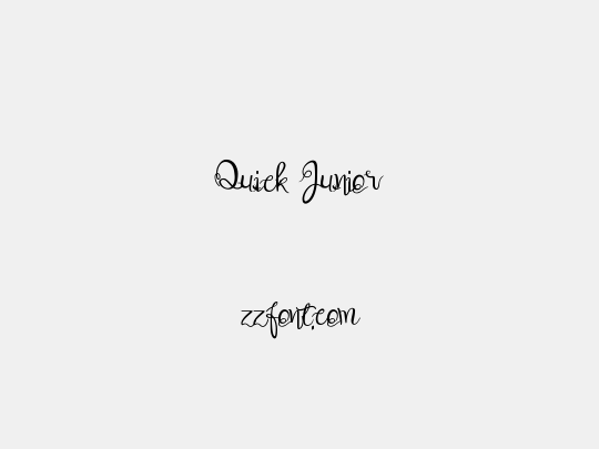 Quick Junior