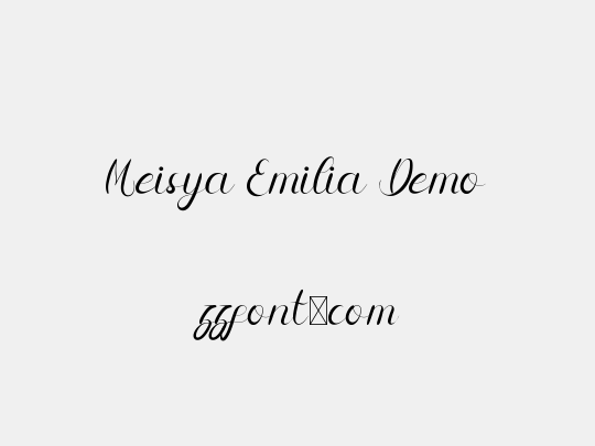 Meisya Emilia Demo