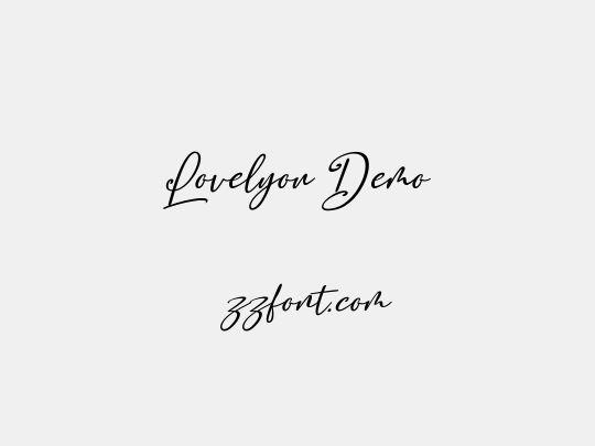Lovelyou Demo